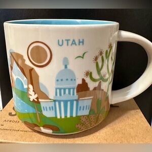 Utah “You Are Here” discontinued Starbucks mug